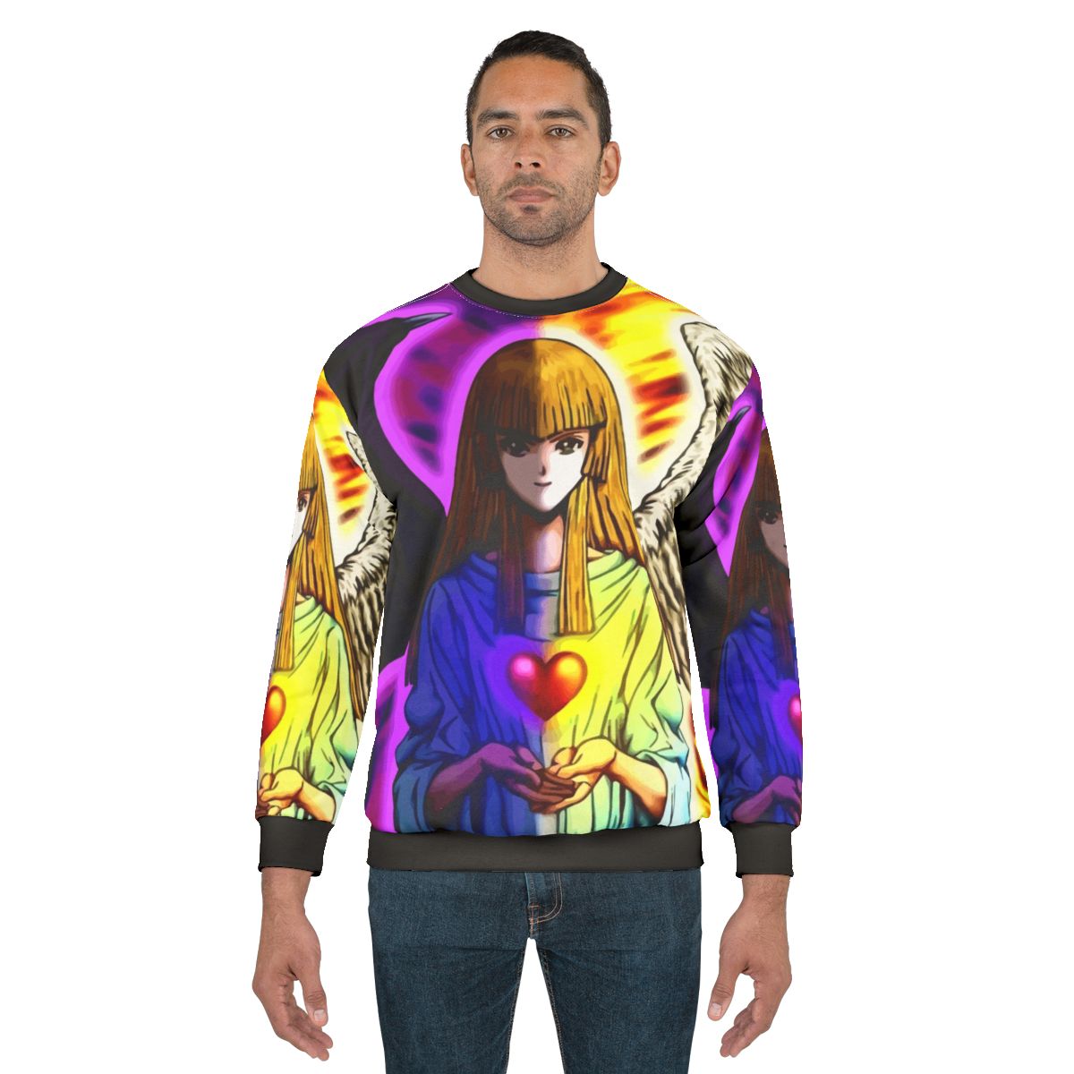 Blue Eyes White Dragon "Change of Heart" Yugioh Sweatshirt