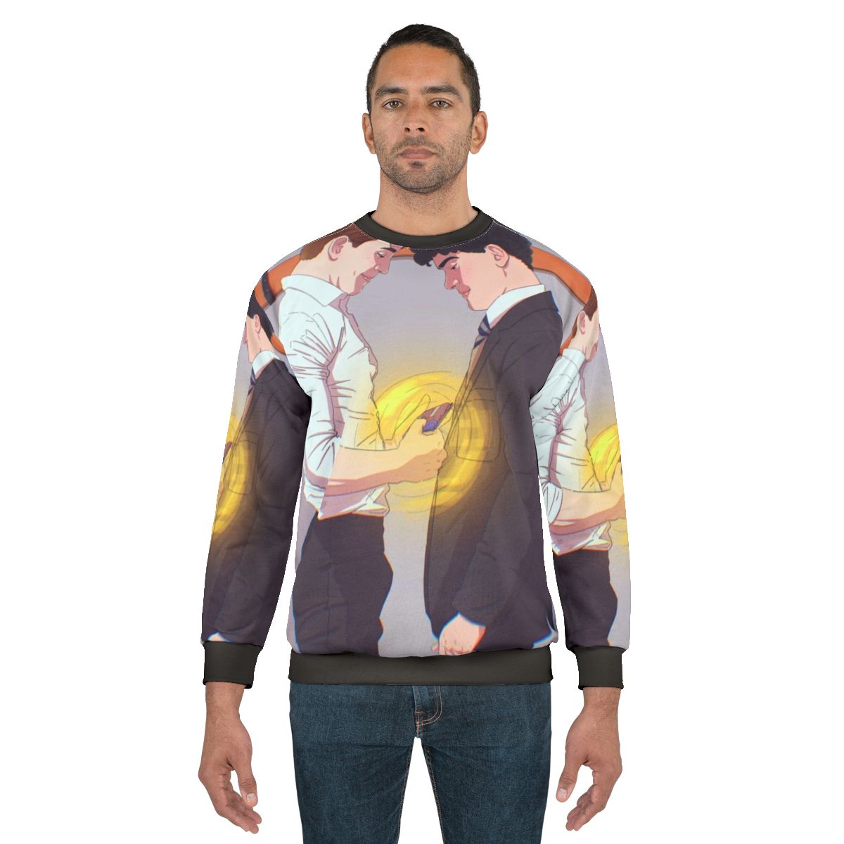 Heartstopper Sweatshirt featuring Nick Nelson and Charlie Spring from the LGBT graphic novel series