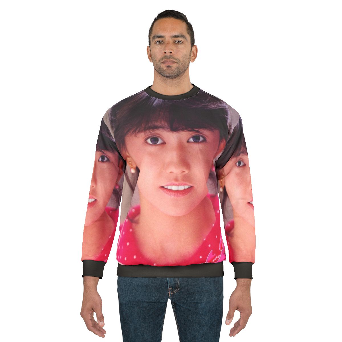 Retro Chinese Kiss 1983 Iyo Matsumoto Citypop Album Cover Sweatshirt