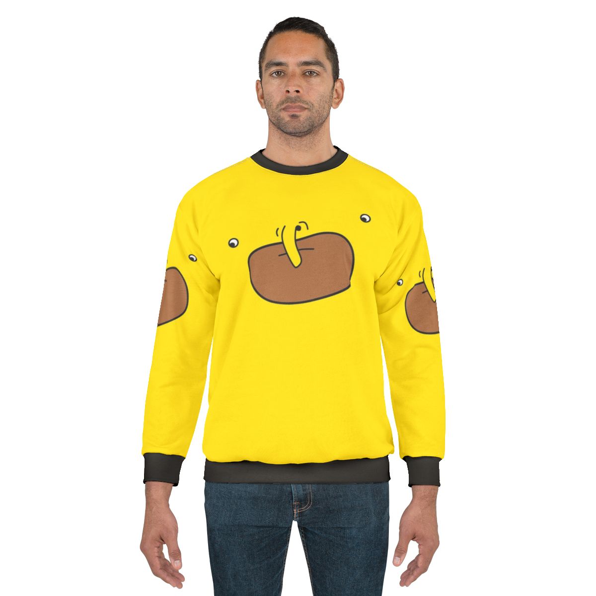 Choomah face from The Big Lez Show on sweatshirt