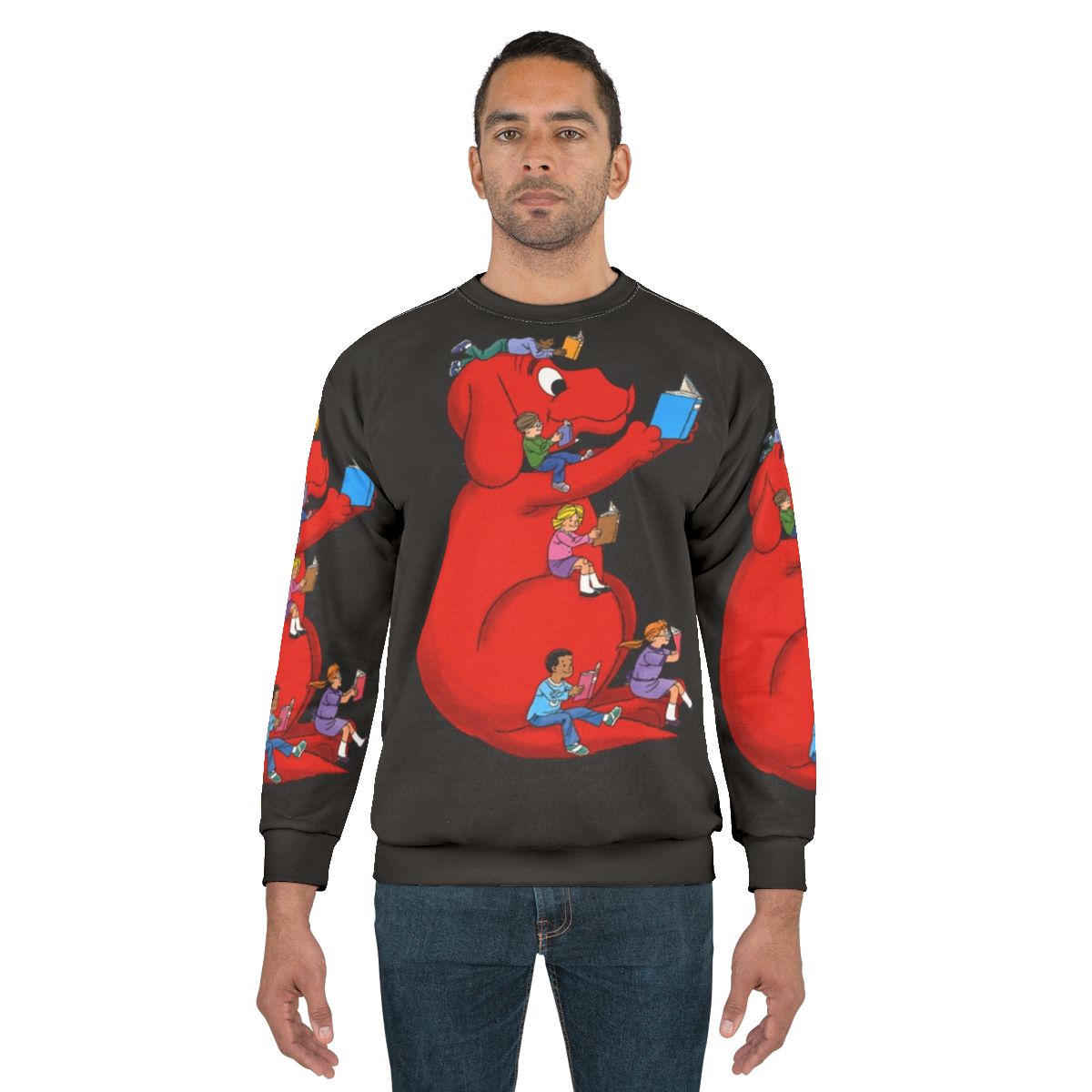 Clifford The Big Red Dog and Friends Valentines Day Sweatshirt