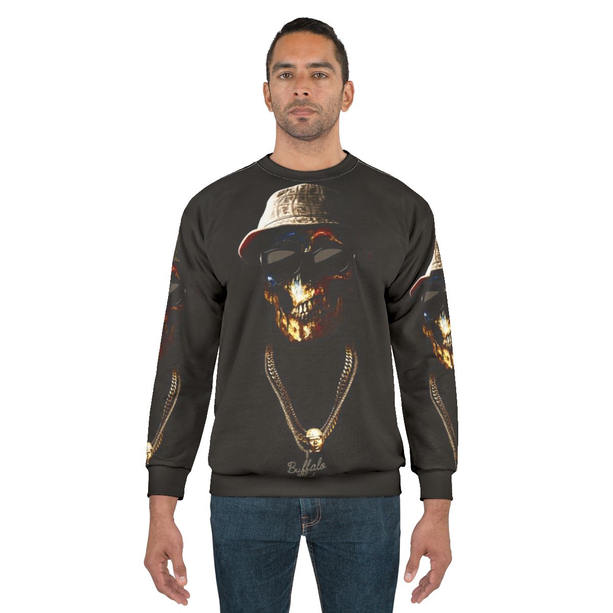 Conway The Machine Skull Face Sweatshirt 2
