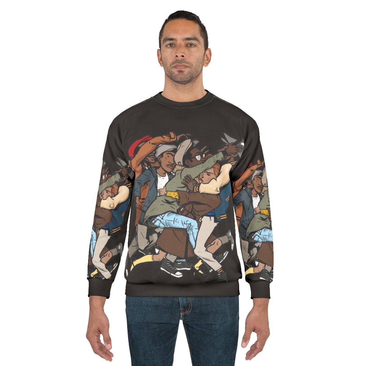 Vintage Cooley High Class Of 64 Sweatshirt featuring 1960s African American culture and black cinema