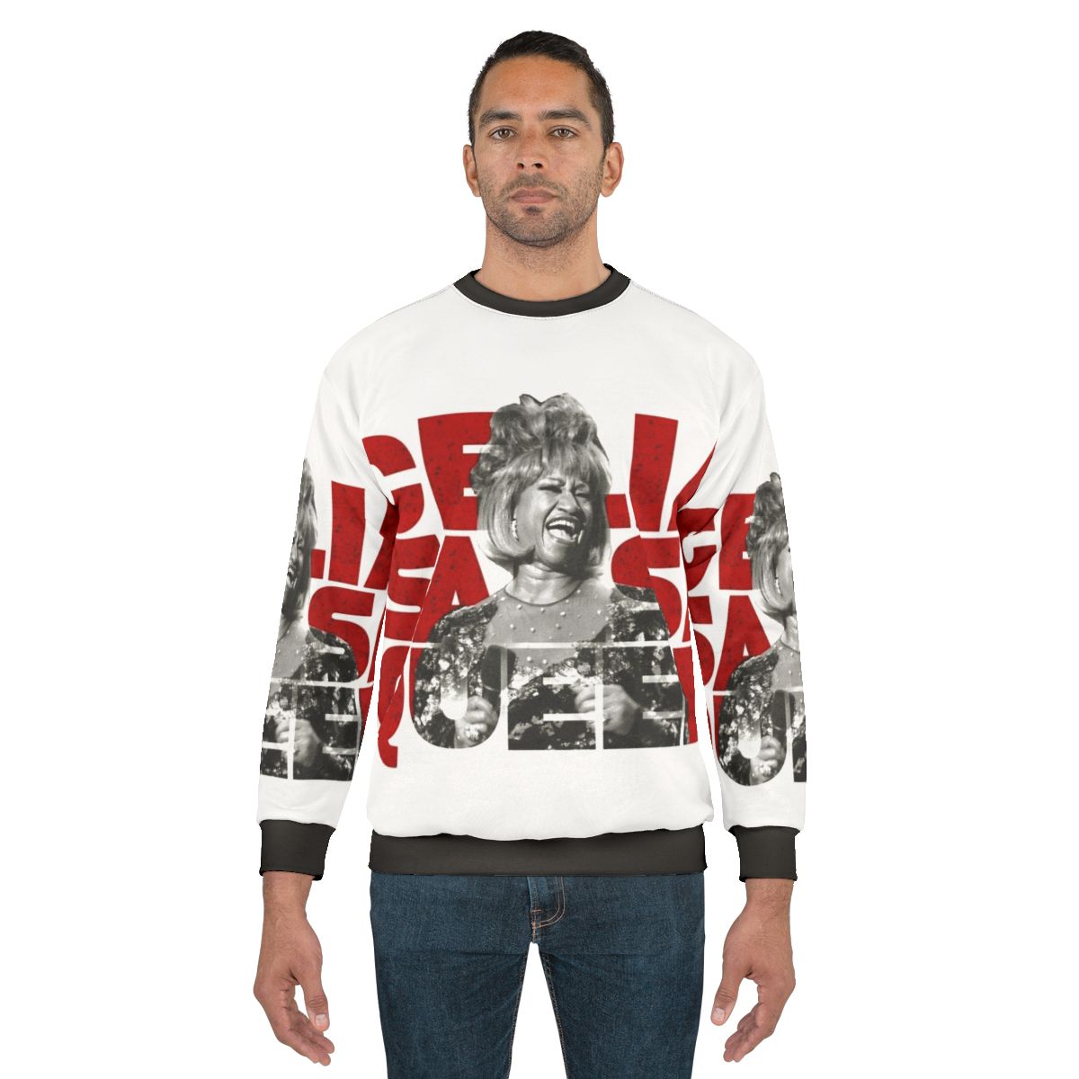 Celia Cruz Cuban Flag Sweatshirt