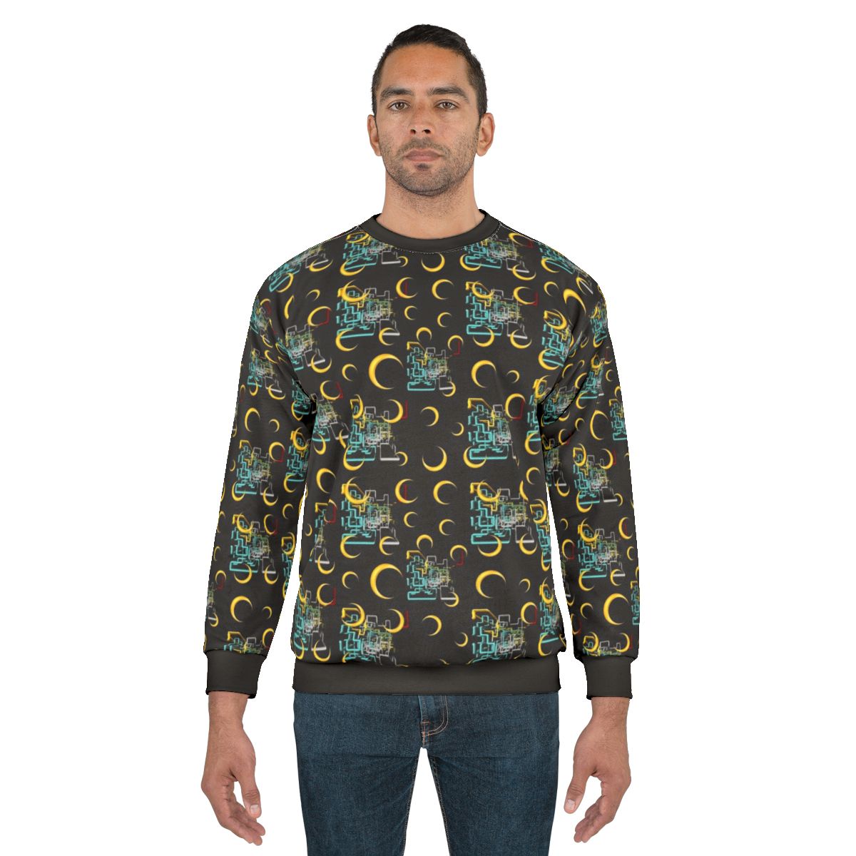 Dan Flashes Pattern Cool Tim Robinson Sweatshirt