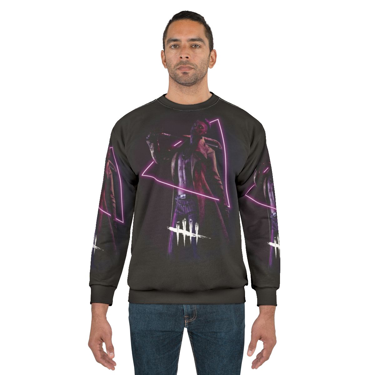 Neon Trickster Sweatshirt for Dead by Daylight Fans