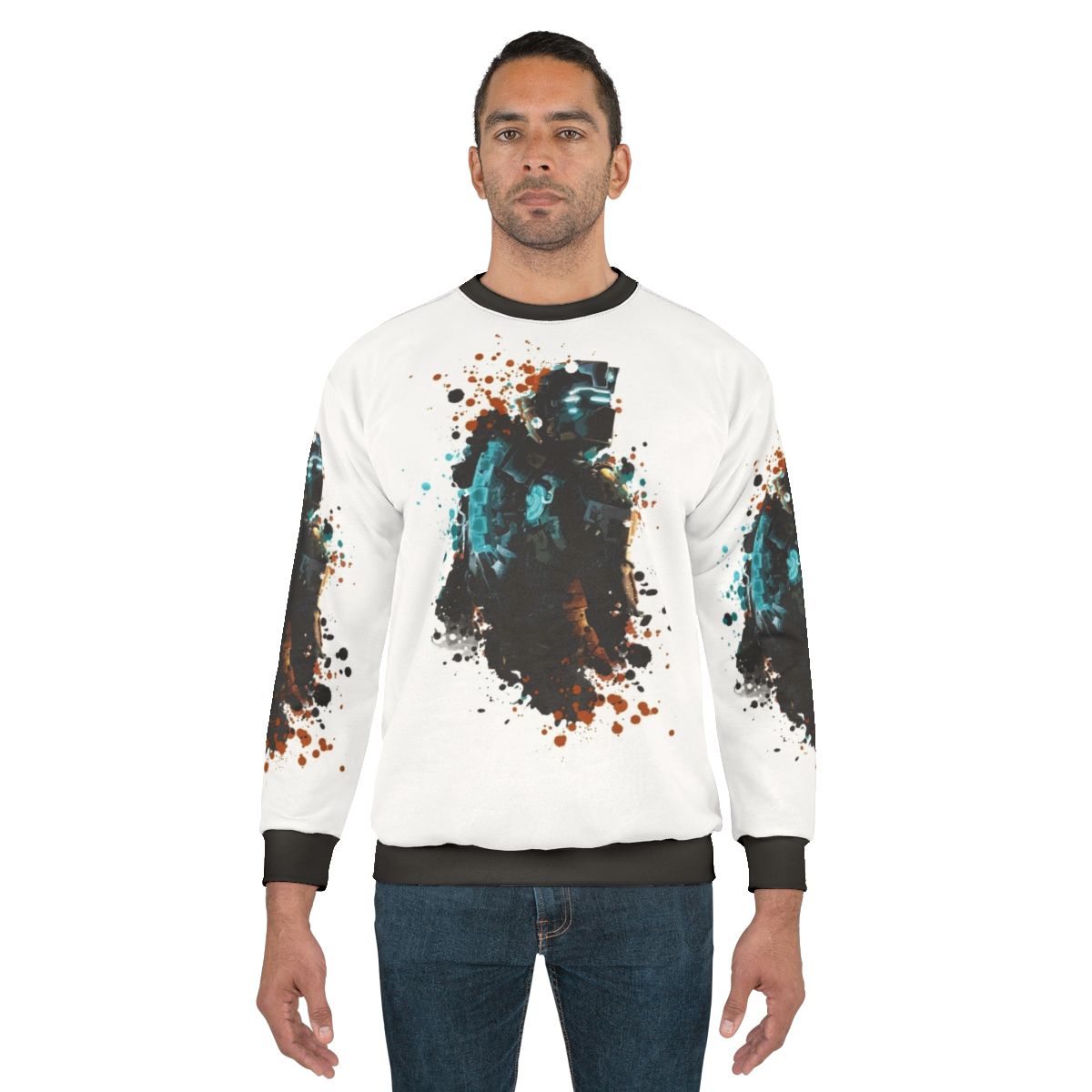 Dead Space Isaac Clarke Dark Splatter Sweatshirt