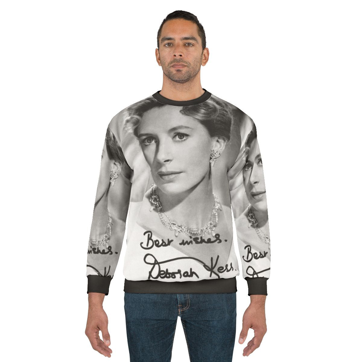 Deborah Kerr Signed Vintage Hollywood Sweatshirt