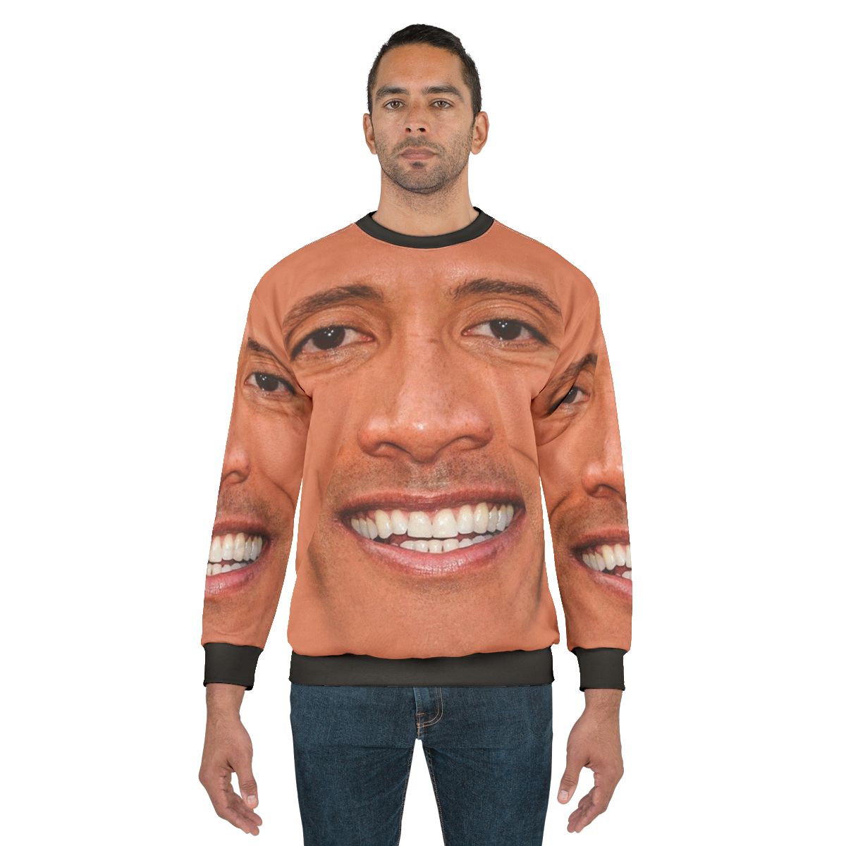 Dwayne Johnson Wrestler Sweatshirt