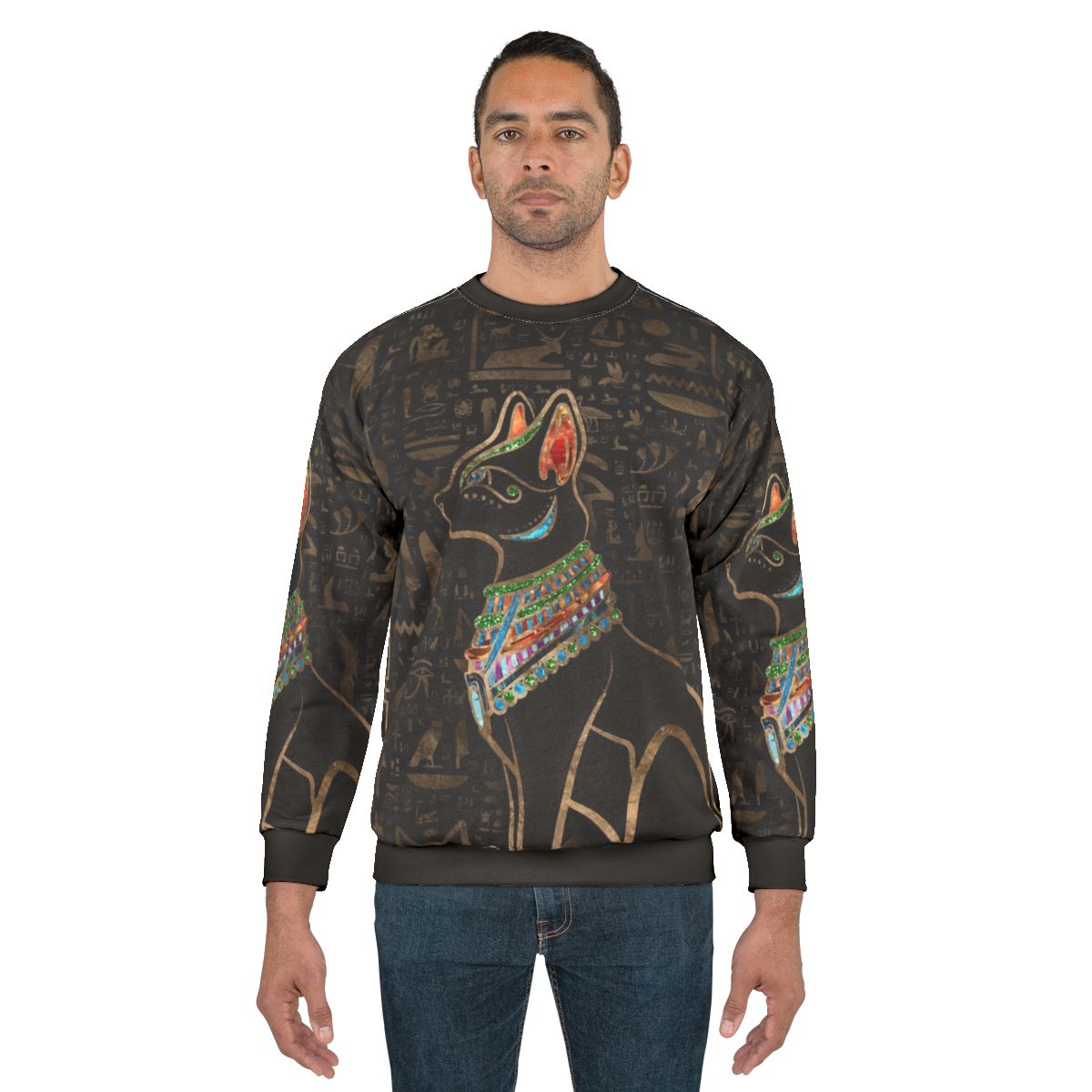 Bastet Egyptian Cat Goddess Sweatshirt