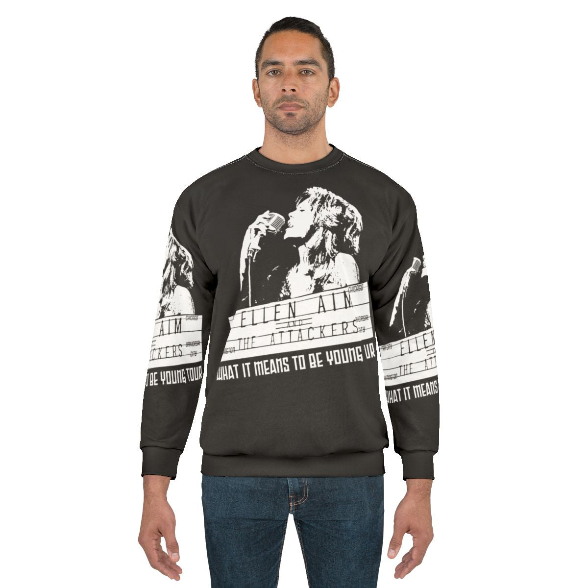 Streets of Fire' Ellen Aim and the Attackers 1980s Sweatshirt