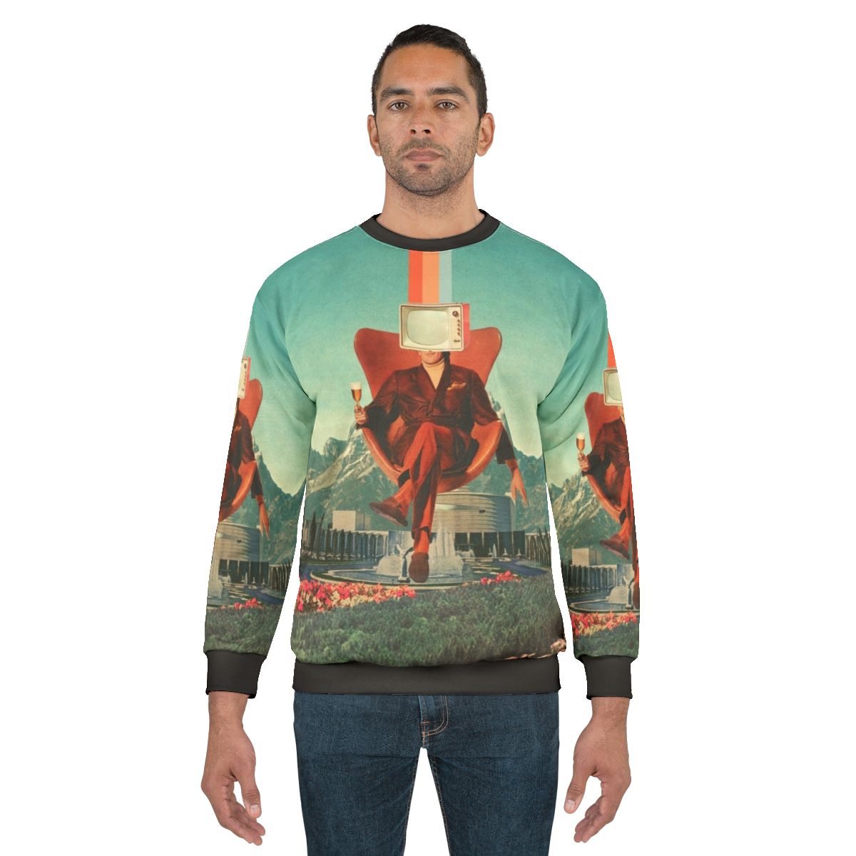 Surreal Pop Art Vintage Sweatshirt
