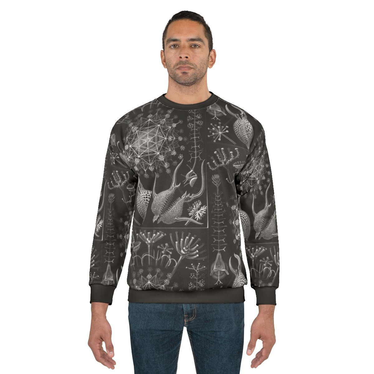 Ernst Haeckel Phaeodaria Illustration Sweatshirt