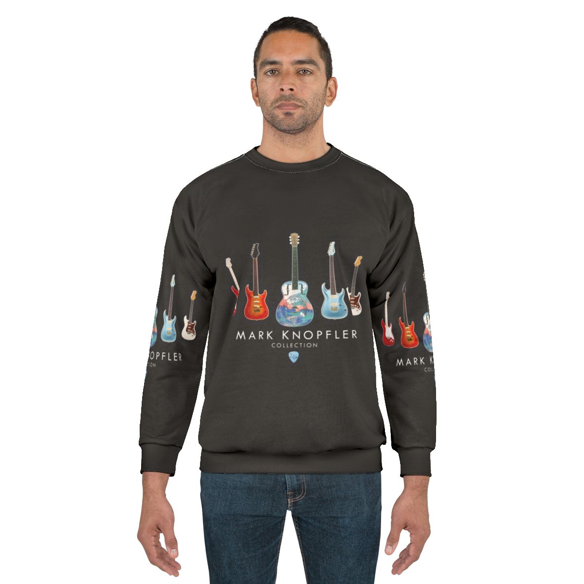 Esencial Sweatshirt with Dire Straits Vintage Music Design
