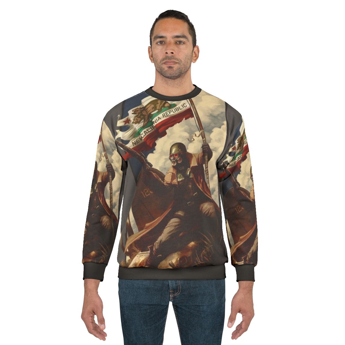 Fallout NCR Ranger Fan Art Poster Sweatshirt
