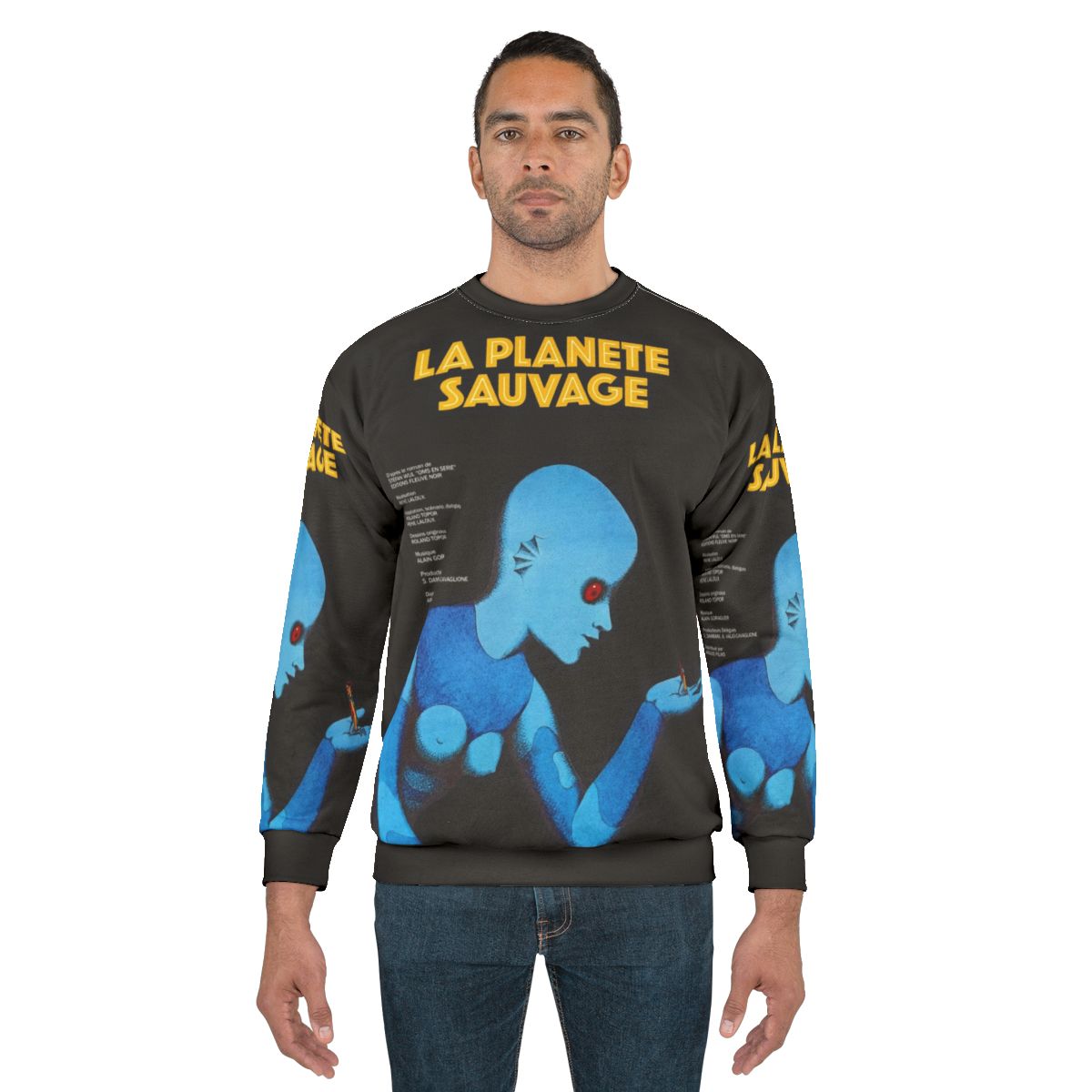 Fantastic Planet La Planète Sauvage Sci-Fi Cult Classic Sweatshirt