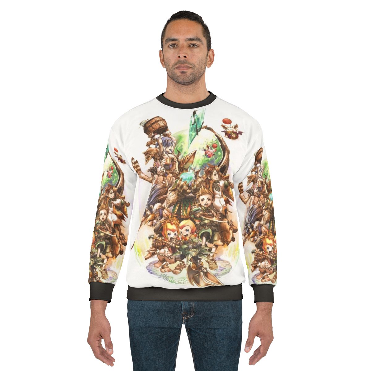 Fantasy Crystal Sweatshirt featuring magical design