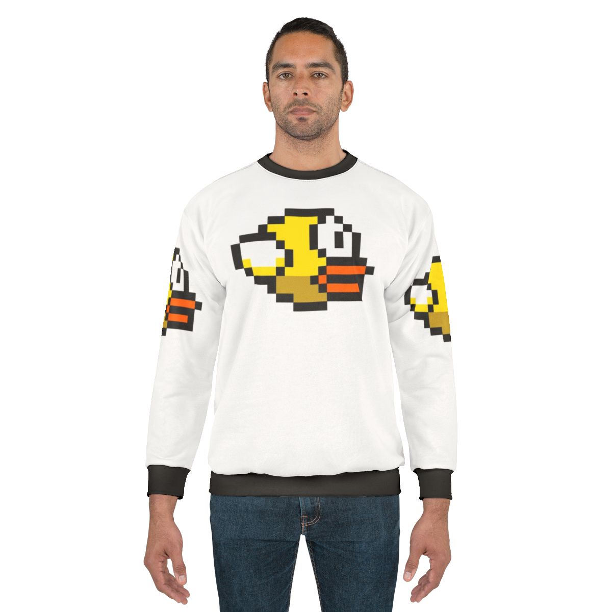 Flappy Bird Retro Gaming Sweatshirt