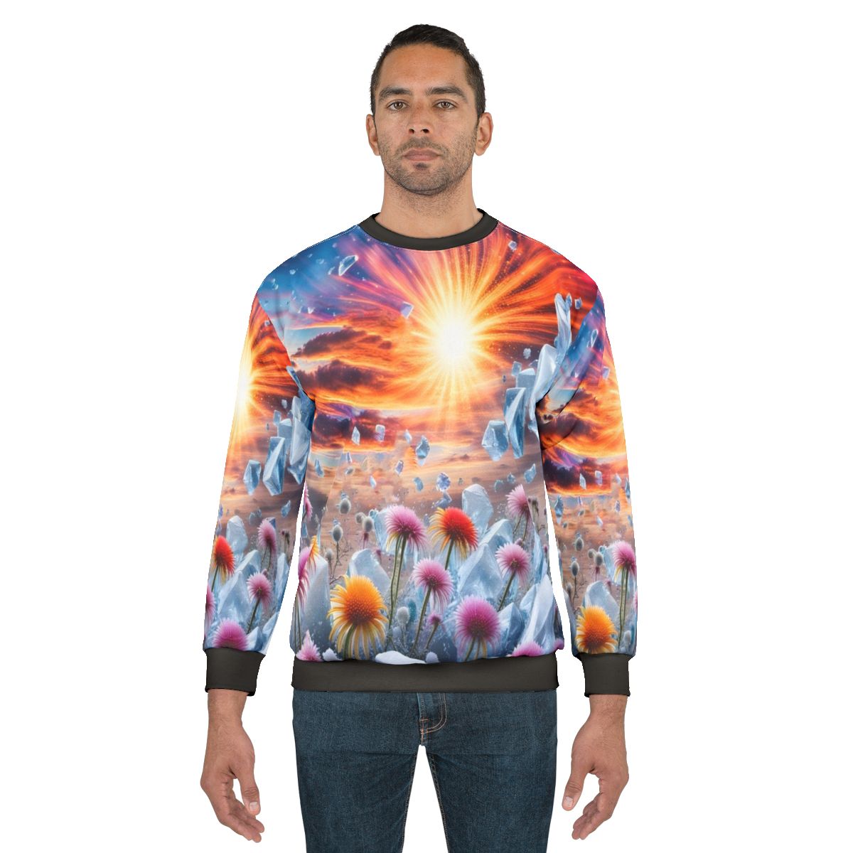 Flower Sunset Sweatshirt