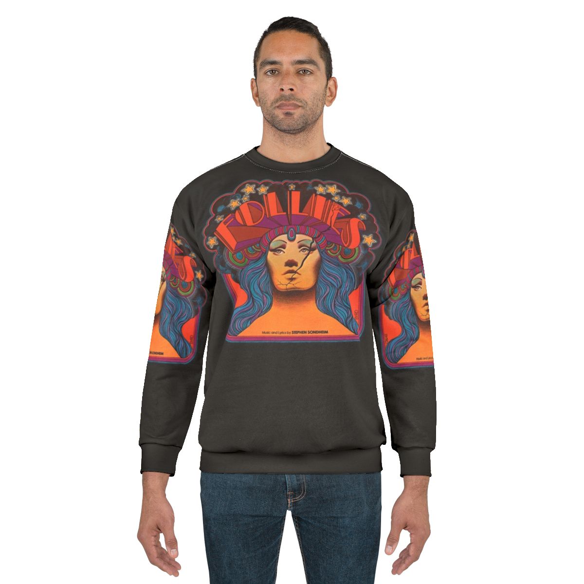Vintage Follies Sweatshirt featuring the iconic musical by Stephen Sondheim