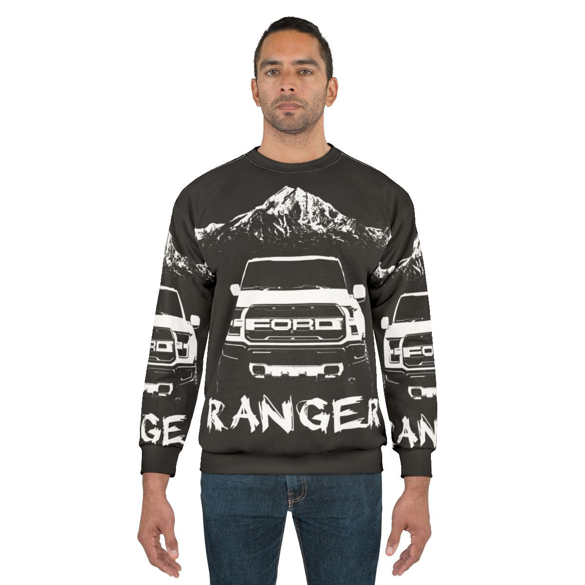 Ford Ranger Sweatshirt with Overlanding and Country Designs