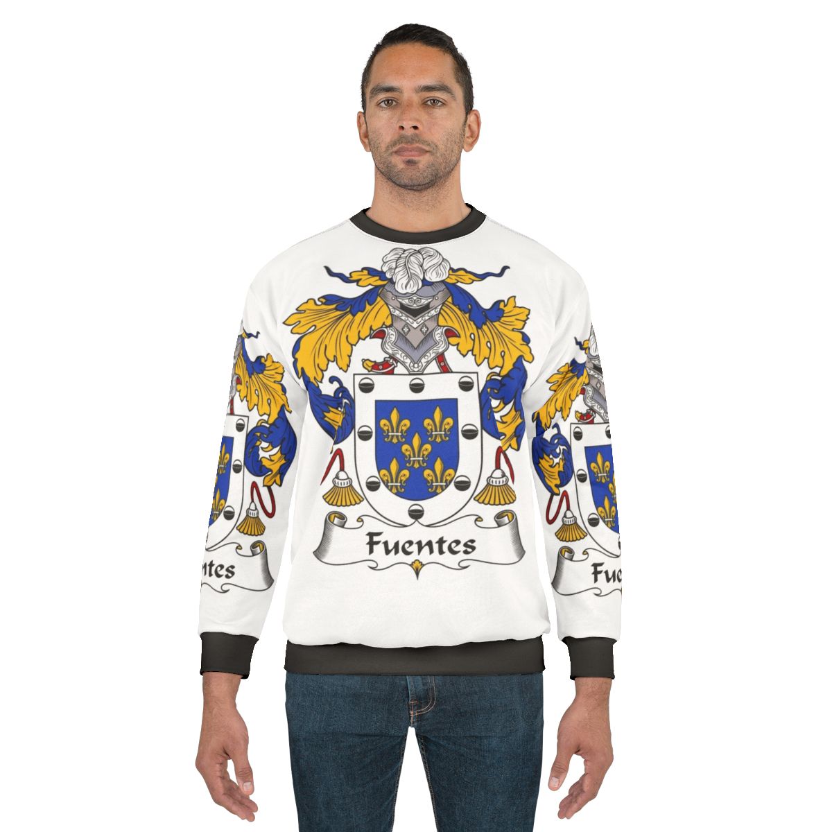 Fuentes Coat of Arms Family Crest Sweatshirt