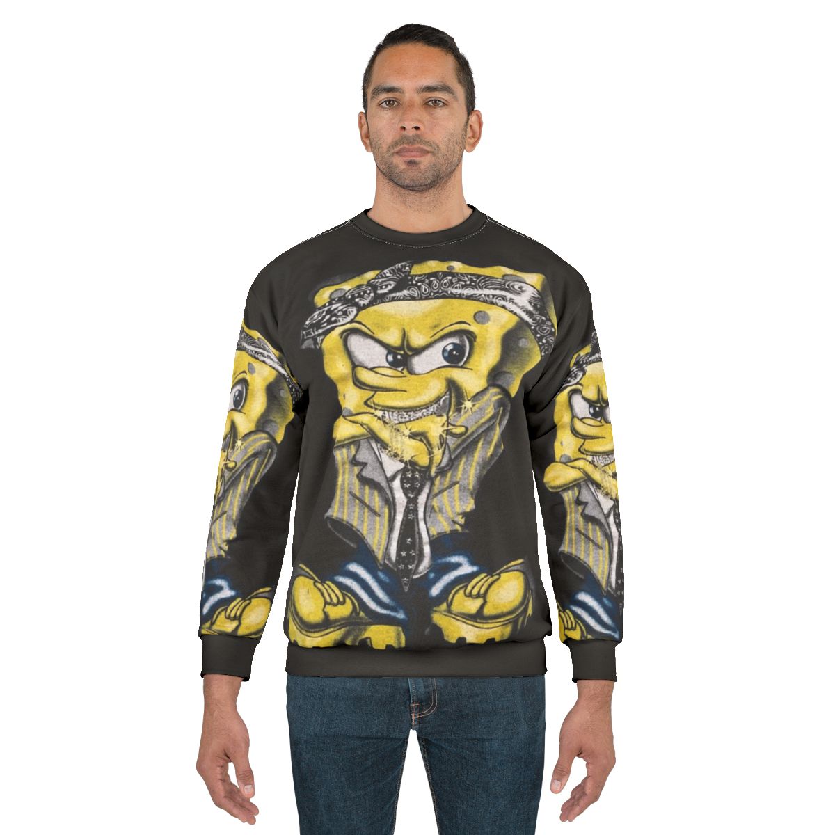 Gangster Spongebob Cartoon Sweatshirt
