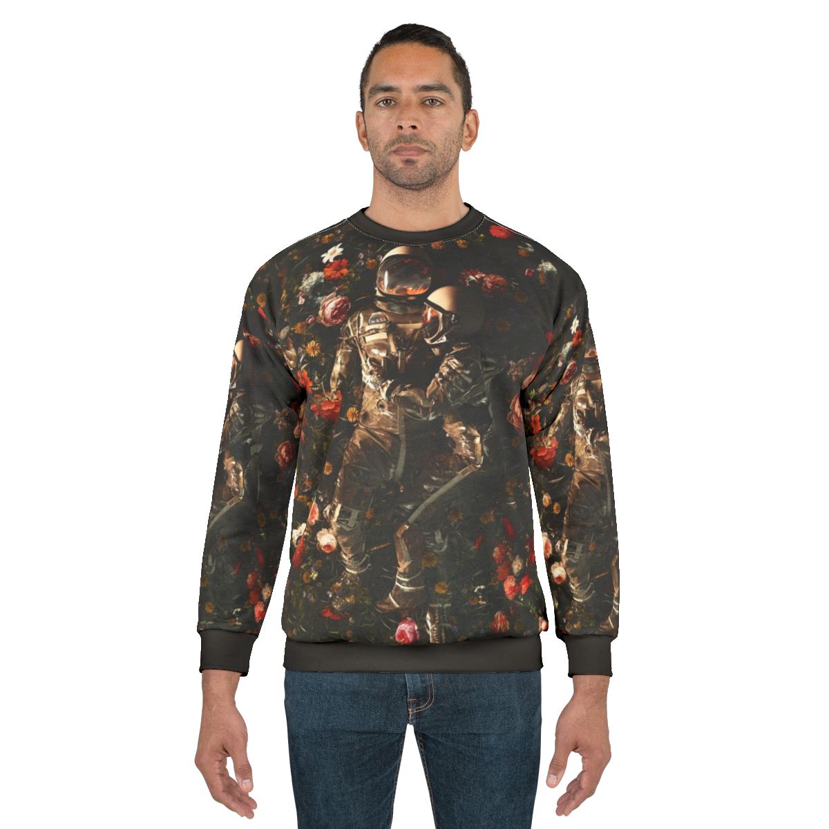 Cosmic Floral Garden Delights II Sweatshirt