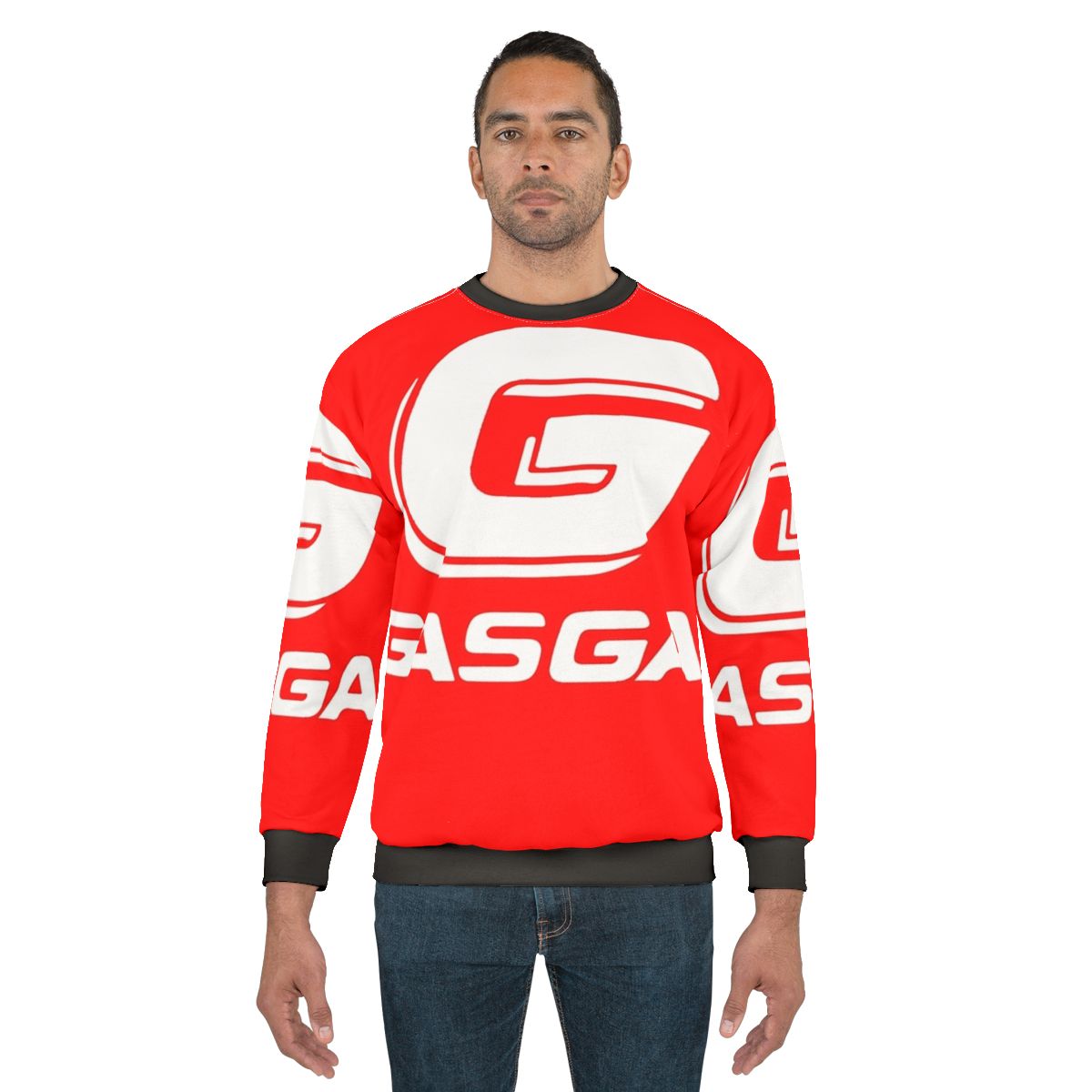 Gasgas Motorcycle Sweatshirt featuring the iconic Gasgas logo