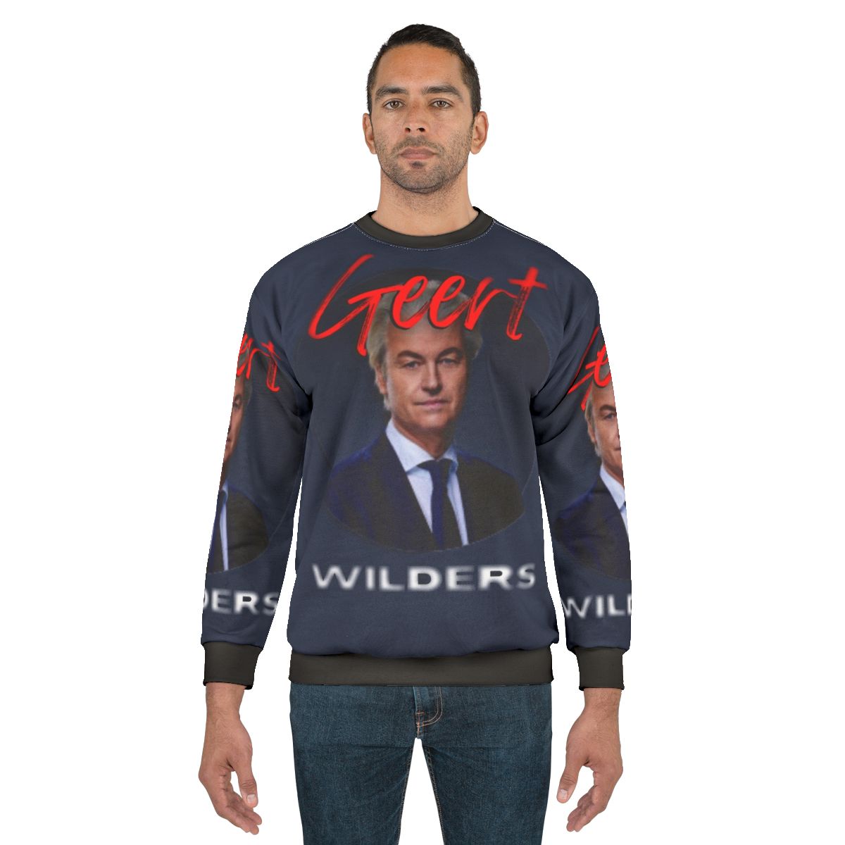 Geert Wilders Sweatshirt featuring the Dutch Populist Party (PVV) logo