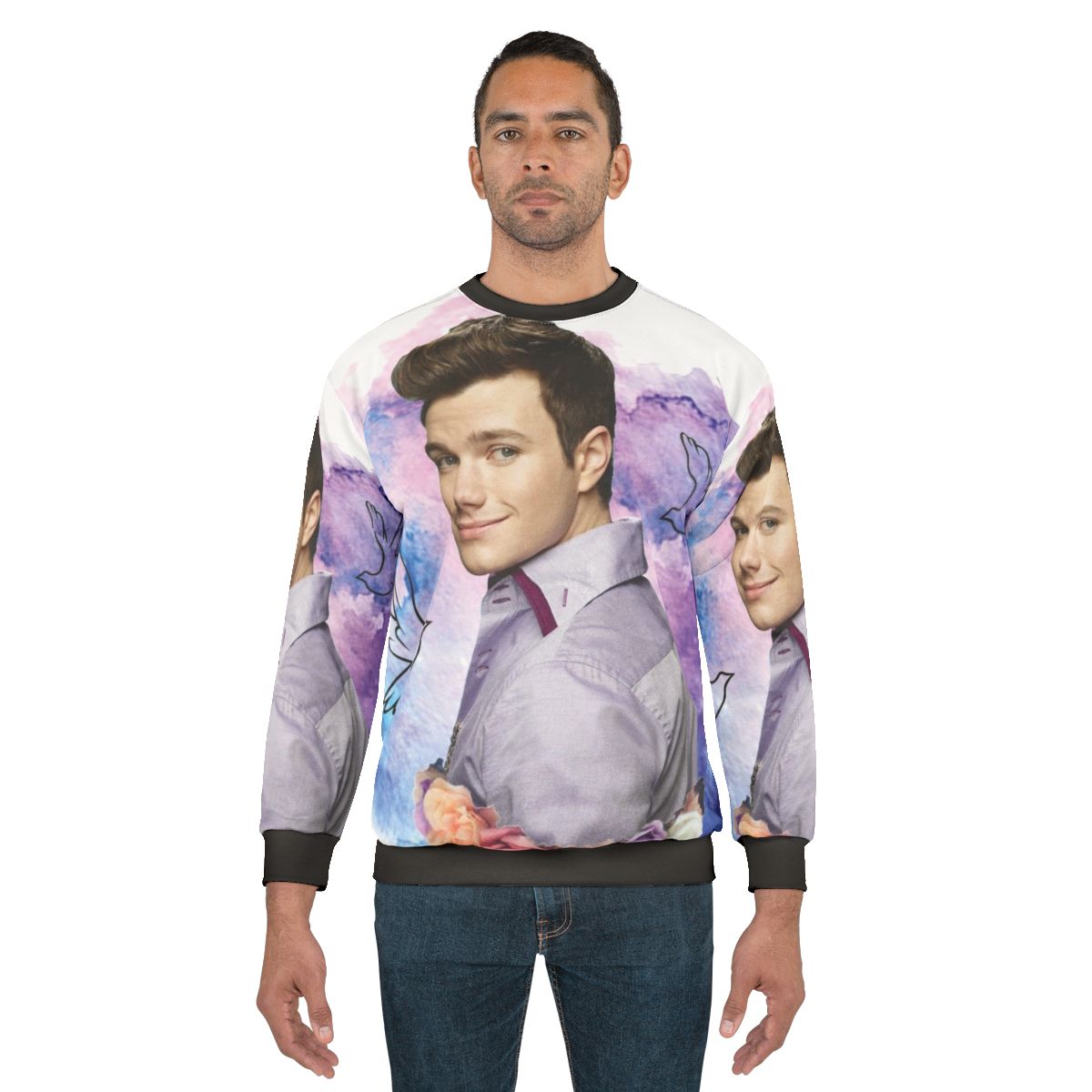 Glee Kurt Hummel Watercolor Sweatshirt