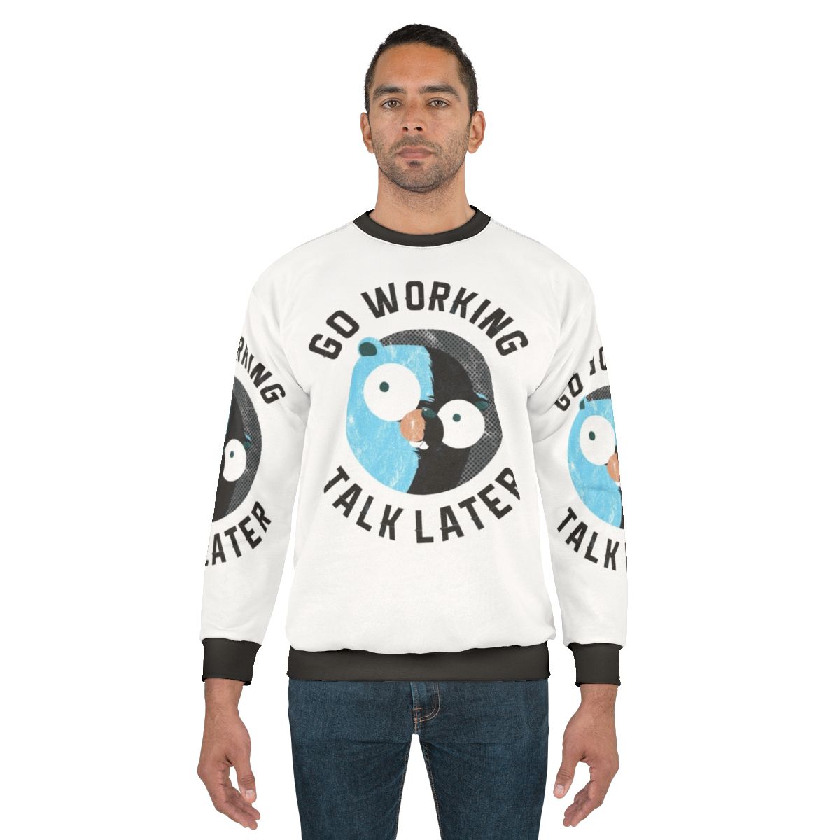 Golang Gopher Go Programming Sweatshirt