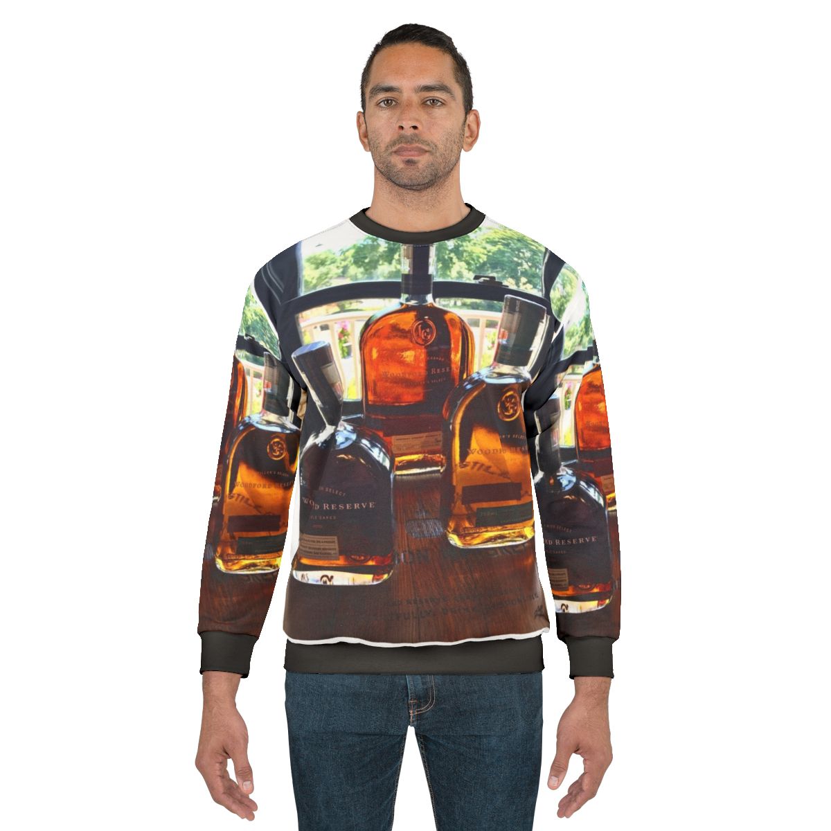 Golden Bourbon Sweatshirt featuring Kentucky Bourbon Distillery Graphics
