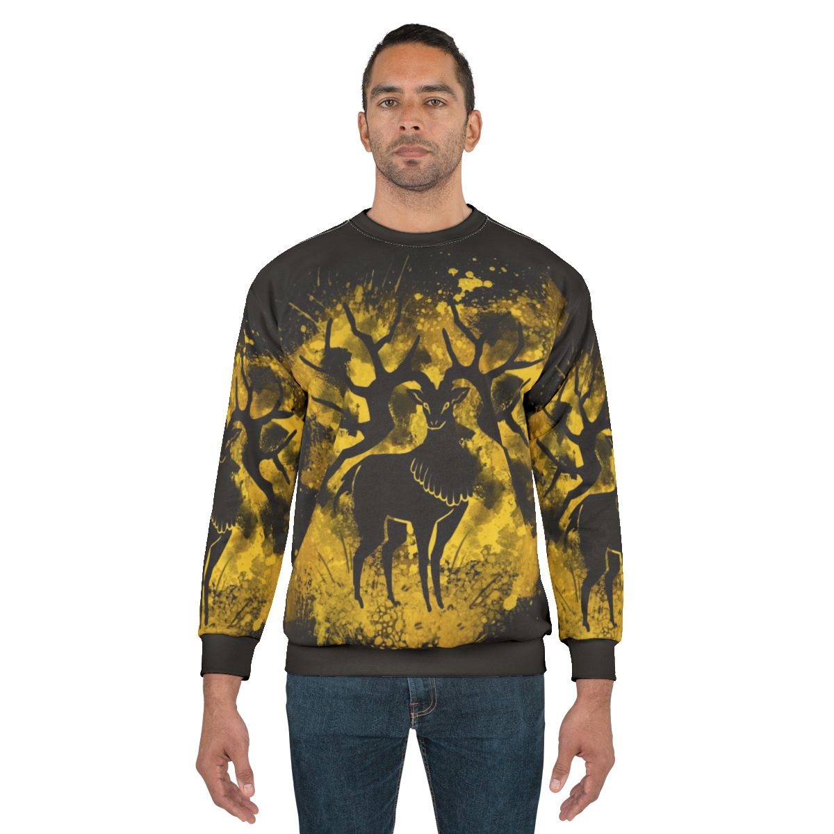 Golden Deer Splatter Fire Emblem Three Houses Sweatshirt