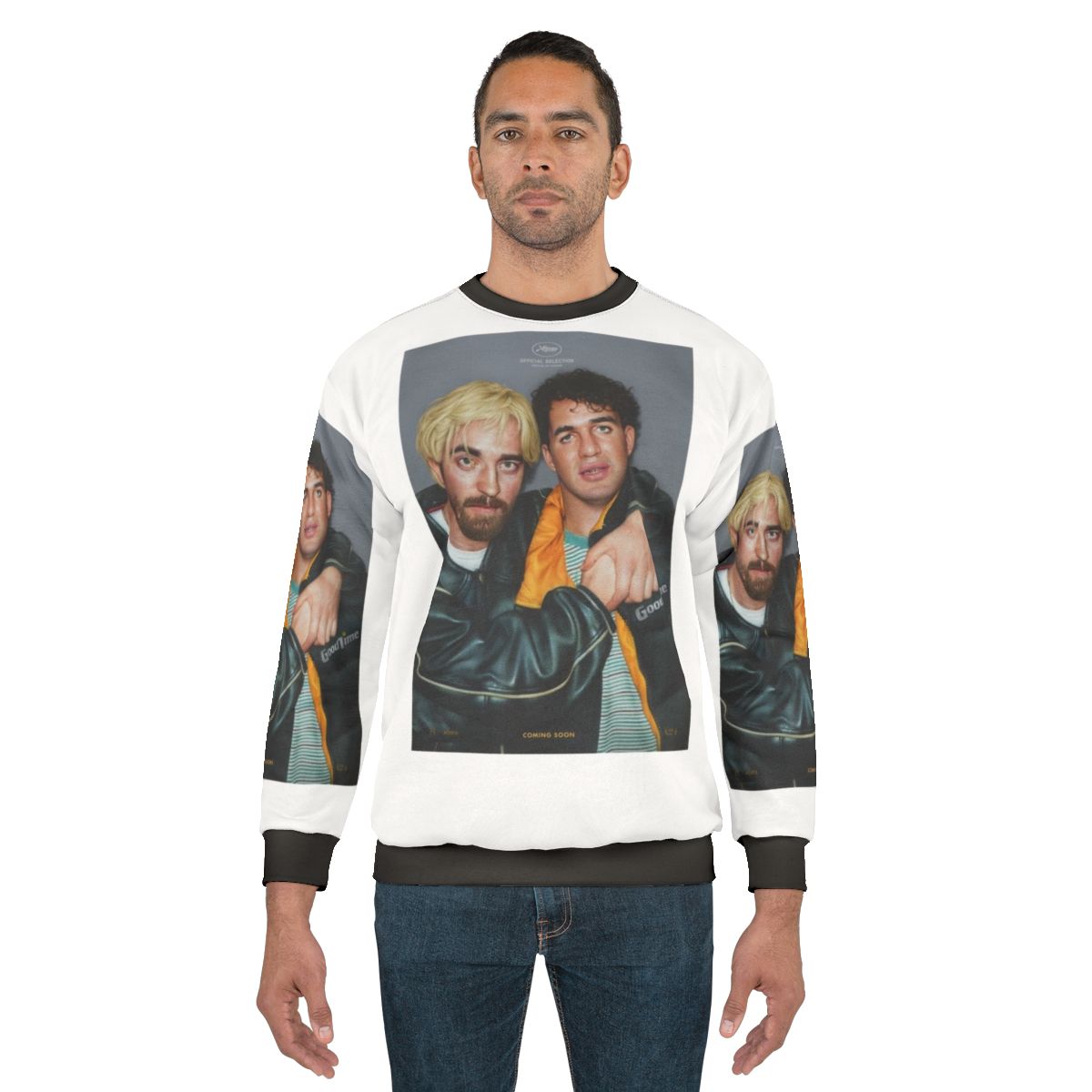 Good Time Movie A24 Sweatshirt featuring Robert Pattinson