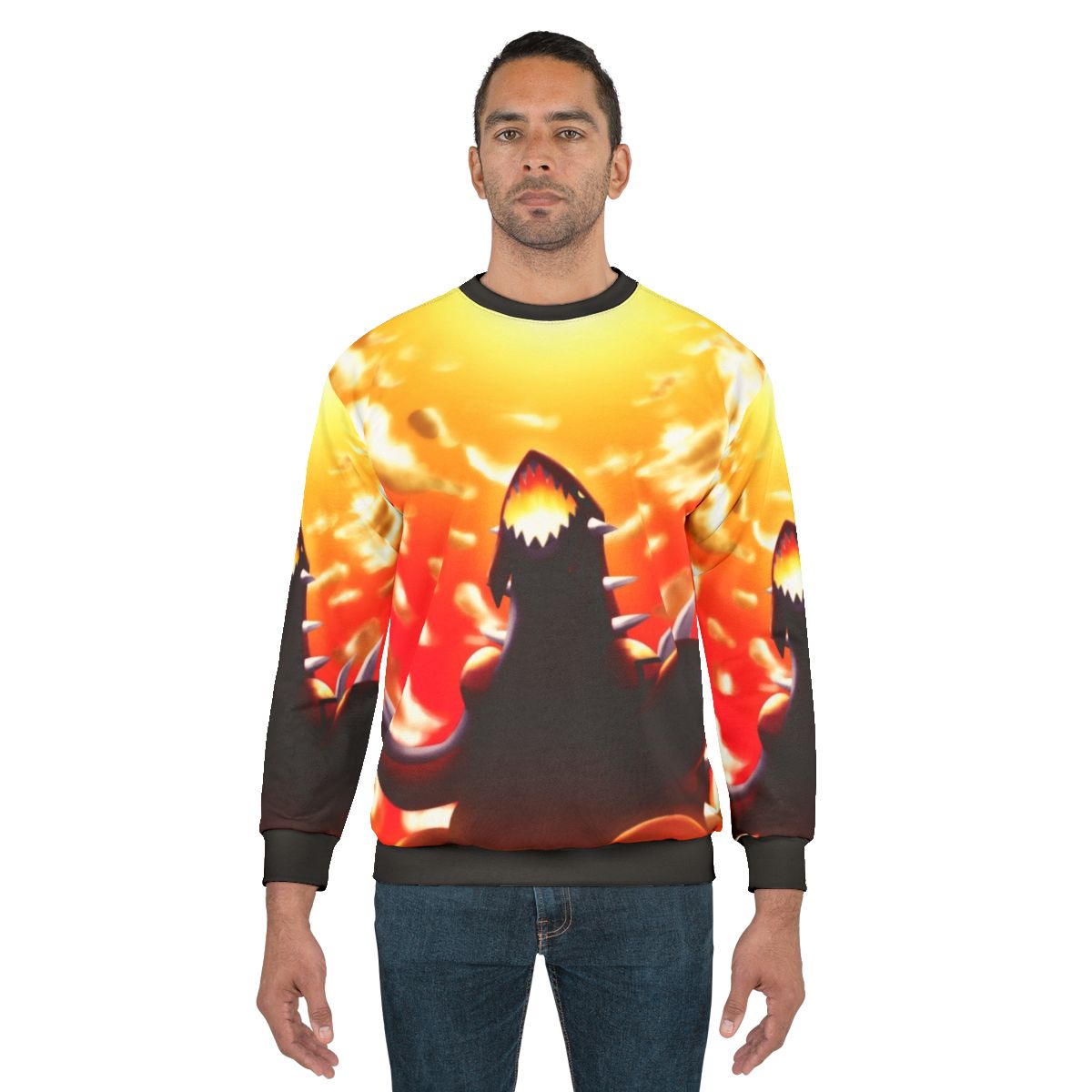 Groudon Pokemon Fan Art Sweatshirt