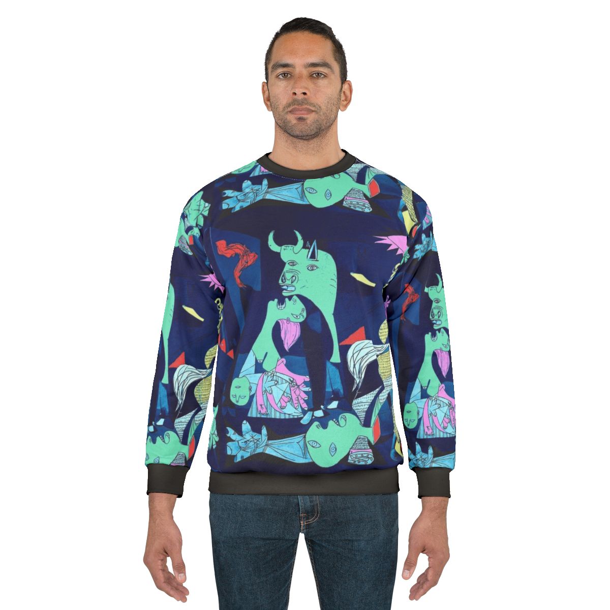 Guernica Pop Art Sweatshirt with Picasso Artwork