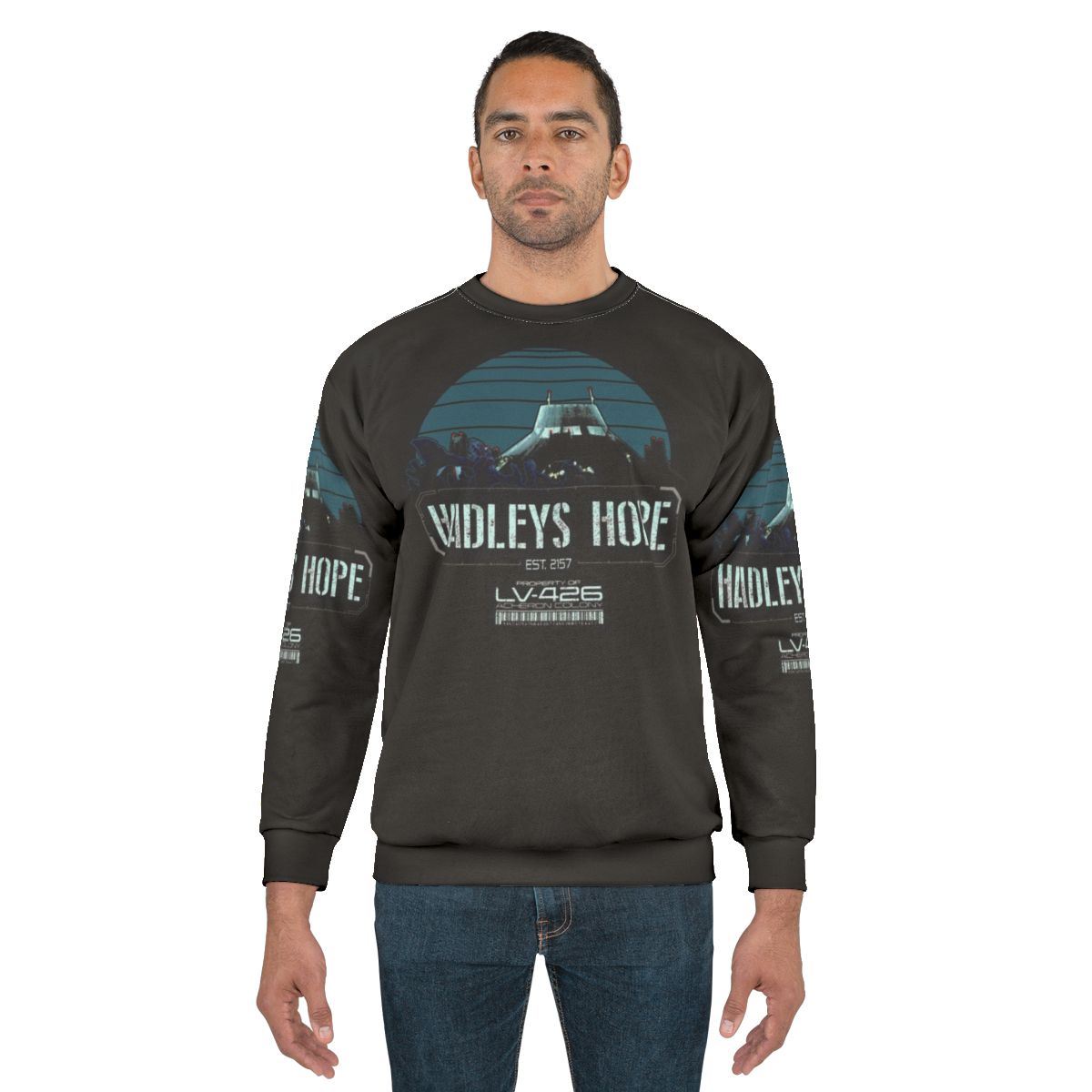 Aliens Lv426 Hadley's Hope Face Hugger Sweatshirt