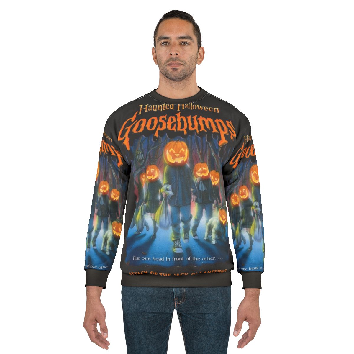 Haunted Halloween Goosebumps Sweatshirt