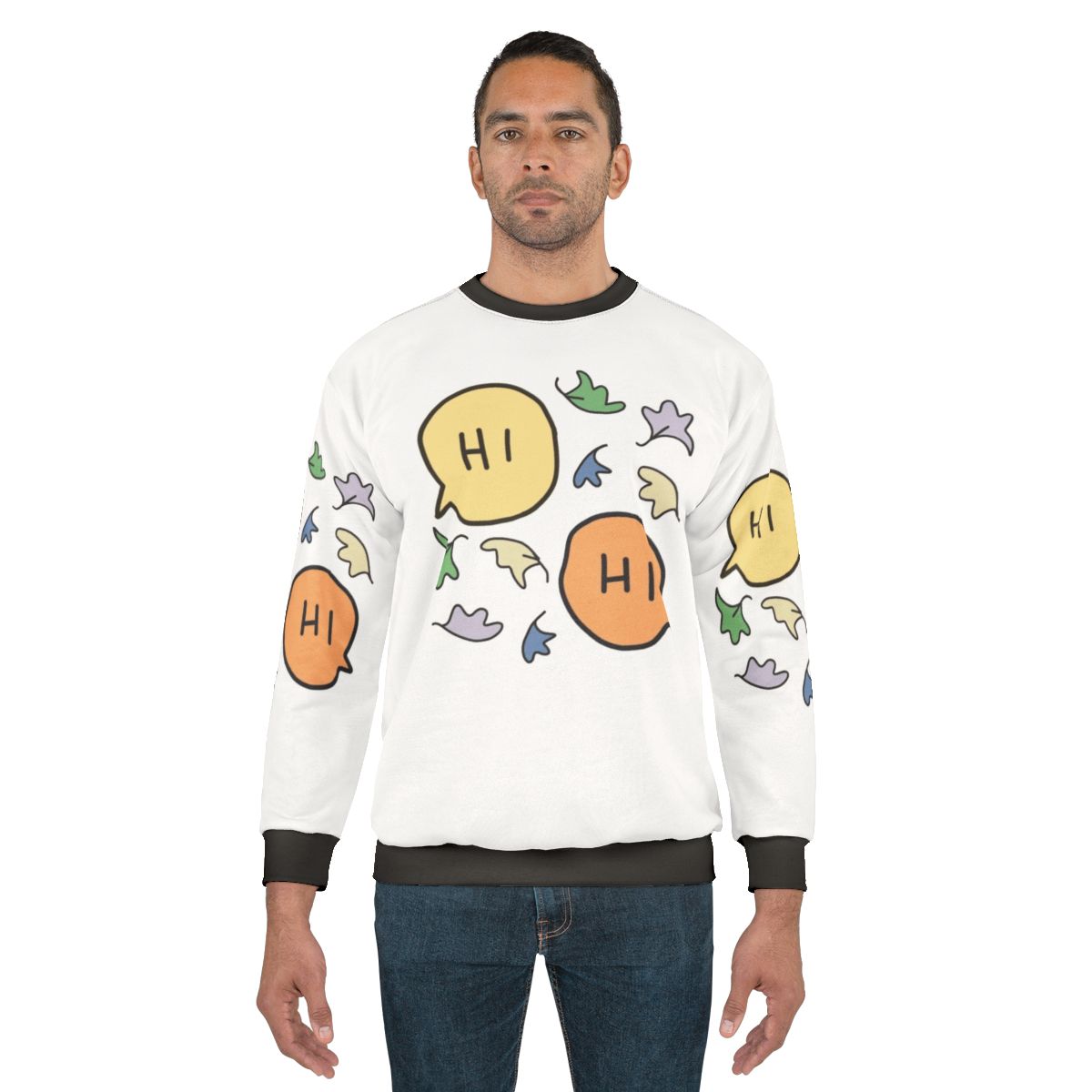 Heartstopper Pastel Leaves Sweatshirt