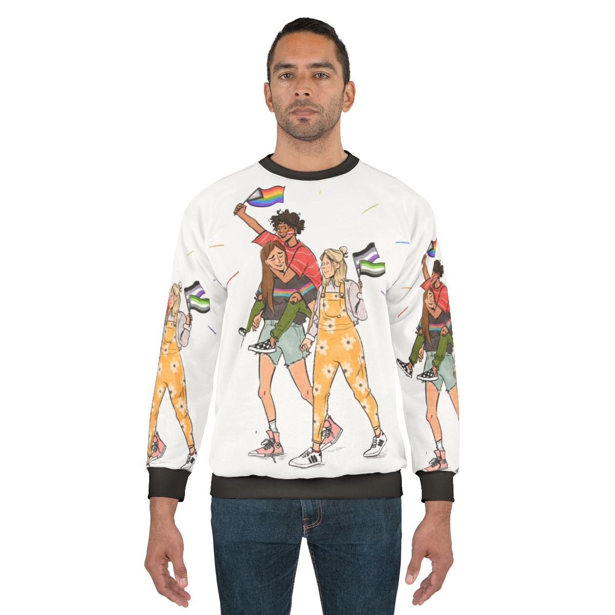 Heartstopper Netflix Webcomic Themed Sweatshirt