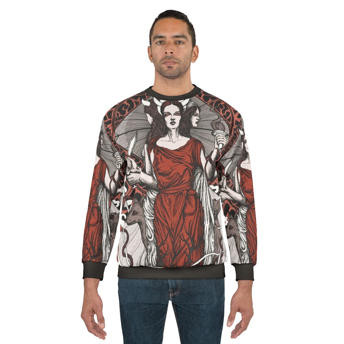 Hecate Dark Gothic Goddess Sweatshirt