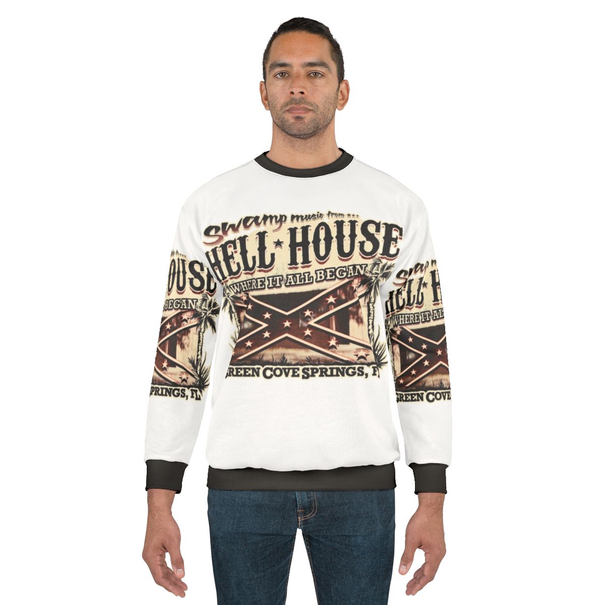 Southern Rock Swamp Music Sweatshirt for Skynyrd Fans