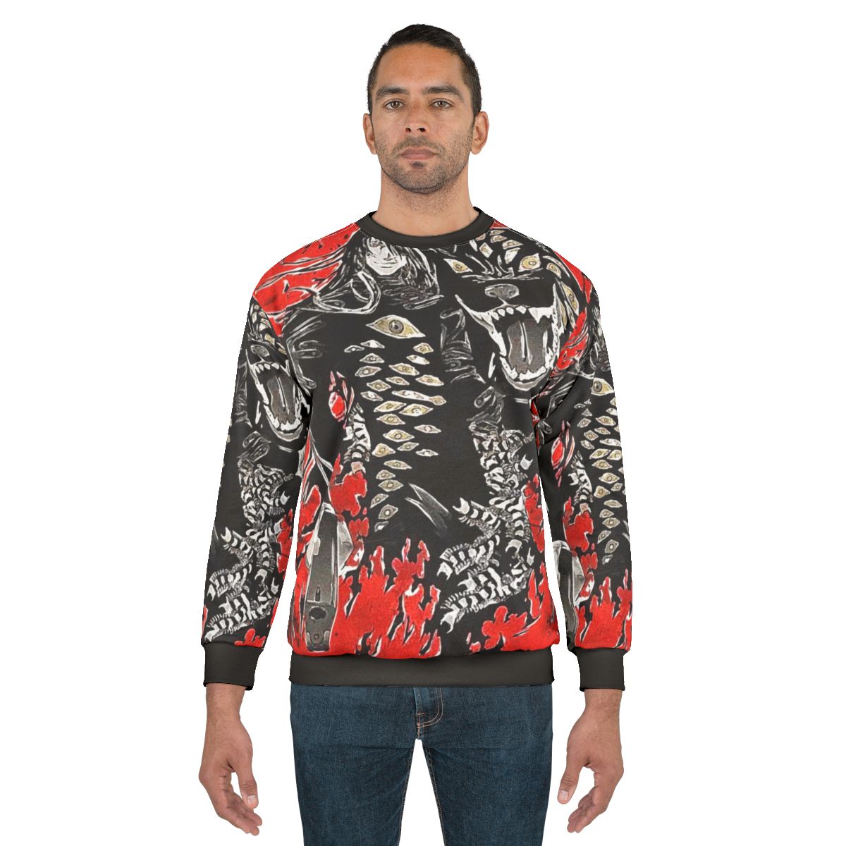 Hellsing Alucard Sweatshirt 2 - Anime Inspired Fashion
