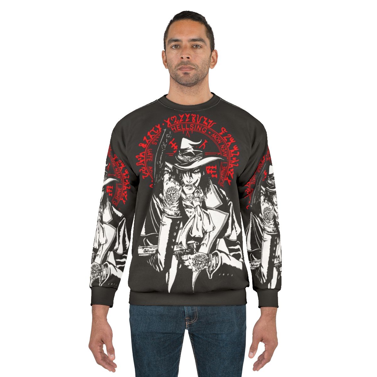 Hellsing Alucard Anime Vampire Supernatural Sweatshirt