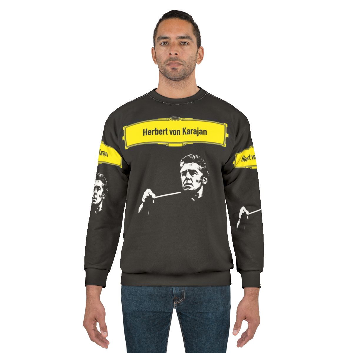 herbert von karajan classical music sweatshirt