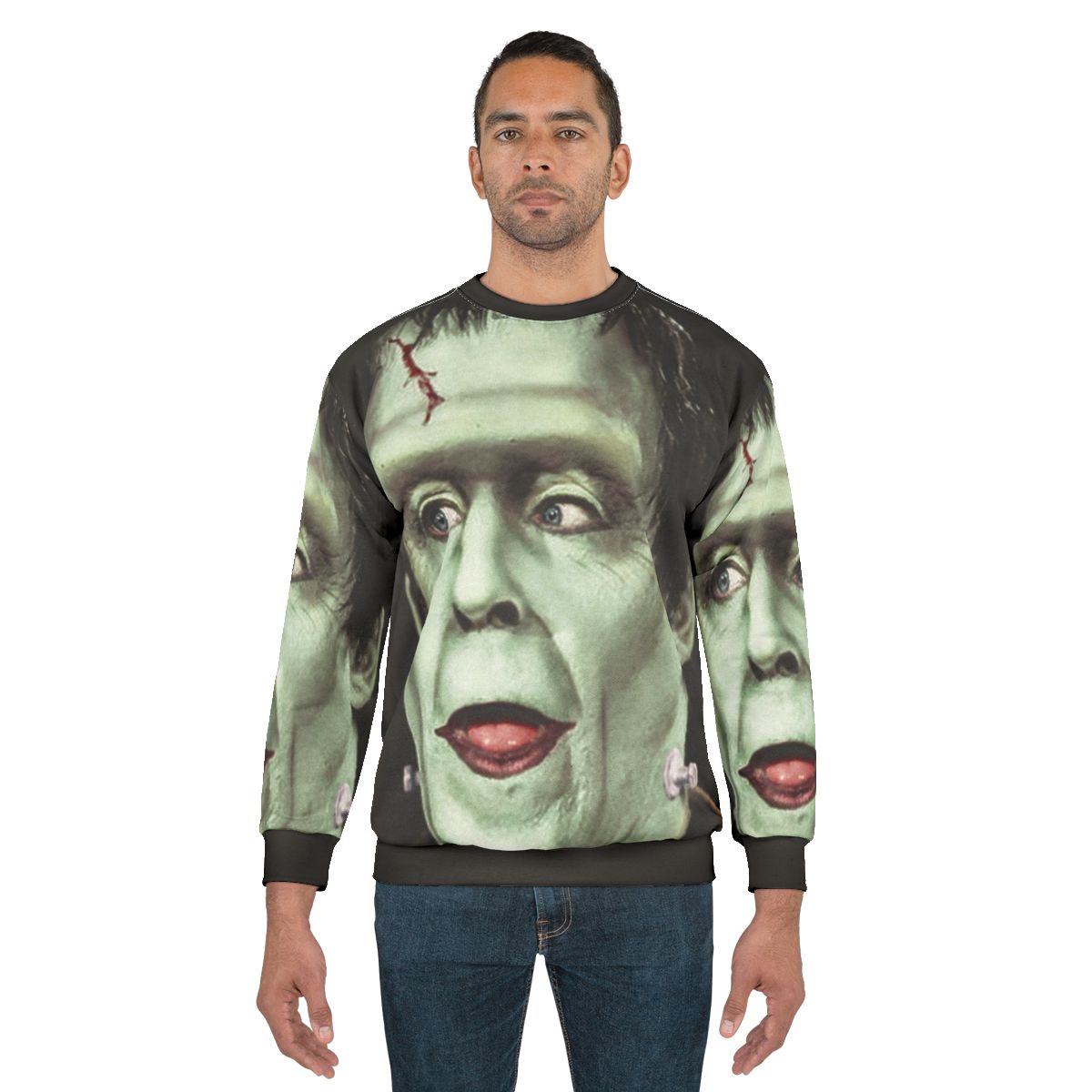 Retro Herman Munster sweatshirt from The Munsters TV series