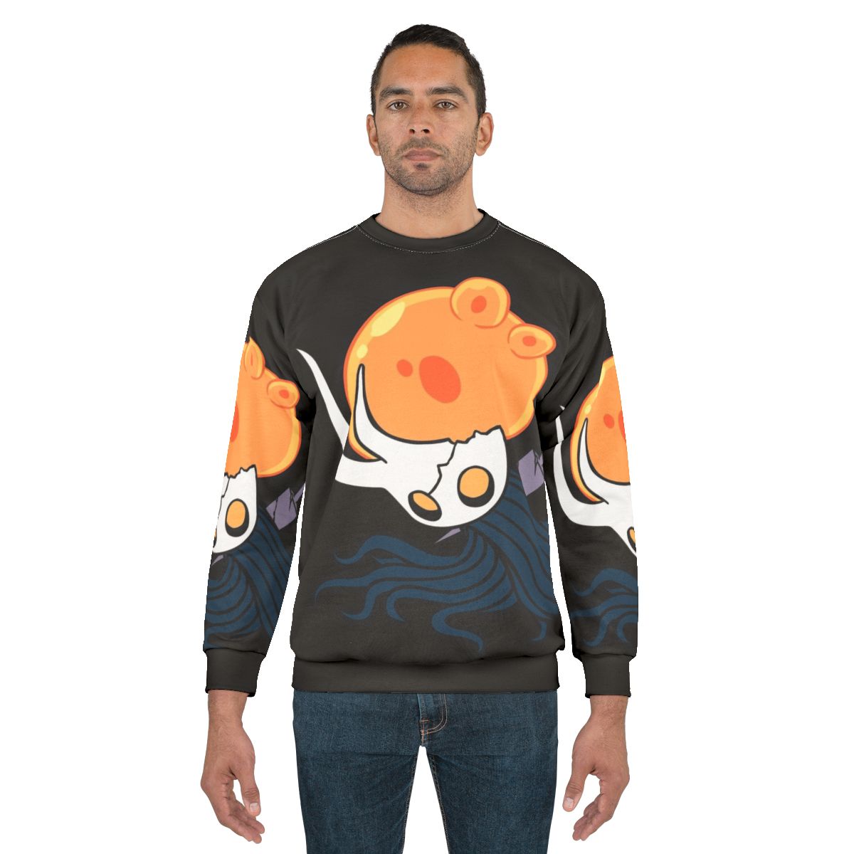 Hollow Knight Broken Vessel Minimal Vector Sweatshirt