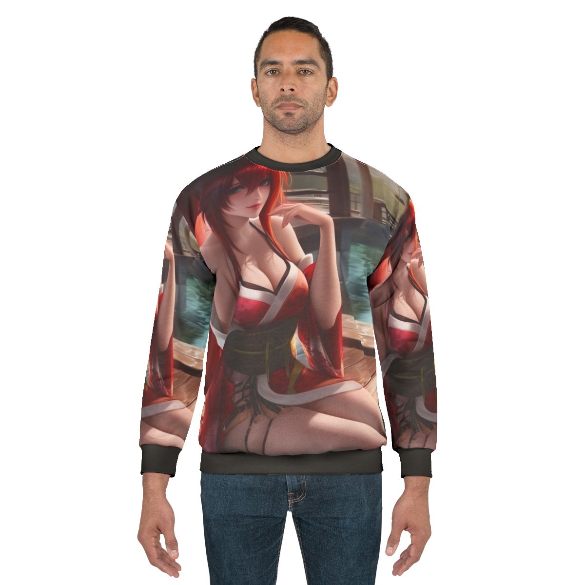 Hot Spring Rias Gremory Anime Sweatshirt