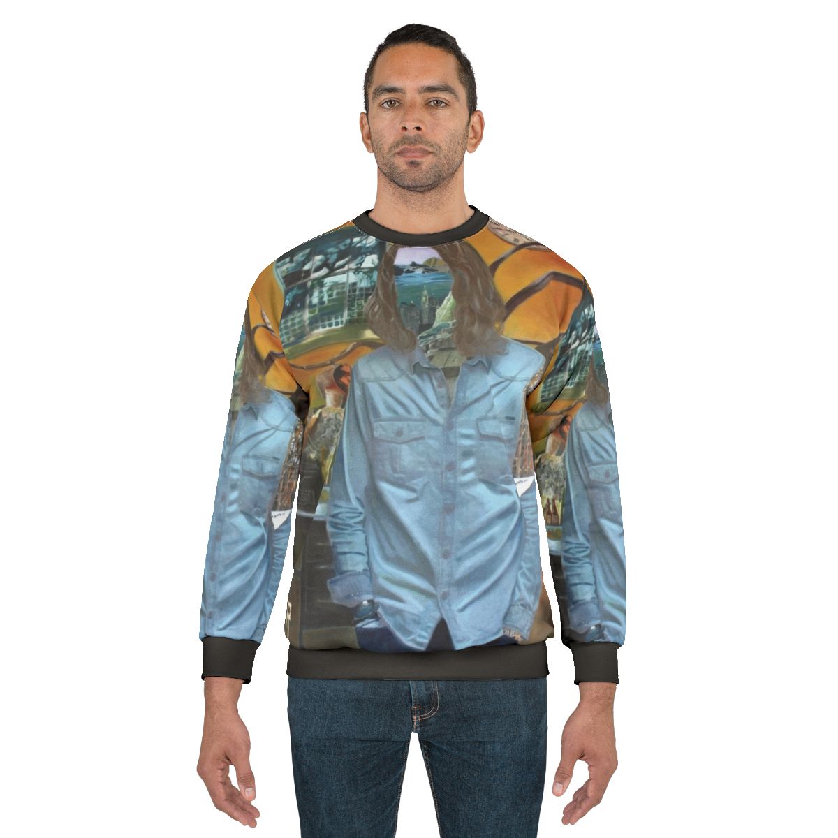 Hozier Sweatshirt featuring the Wasteland Baby album cover design